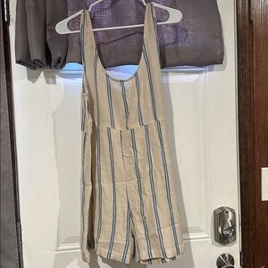 Rip Curl Premium Surf Stripe Womens Romper Size Large